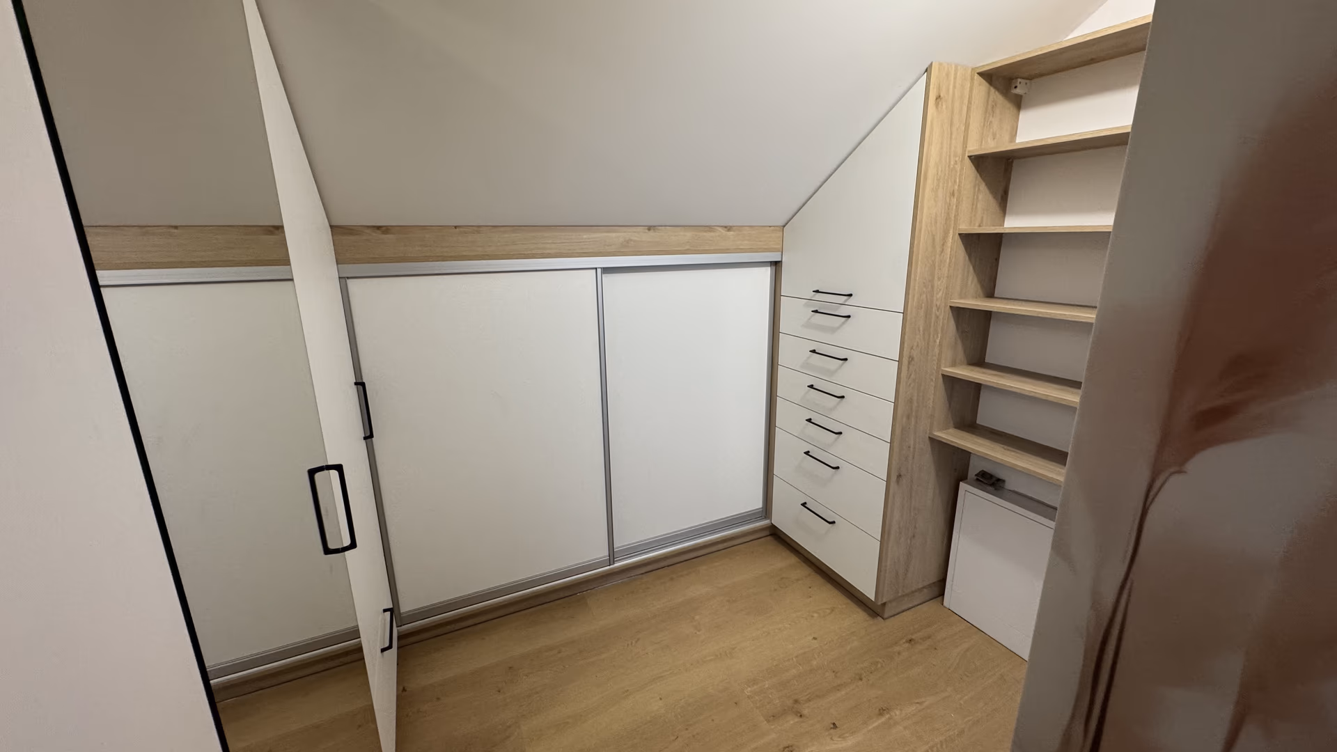 Garderoba walk-in dąb Davos – Dąbrowa Górnicza